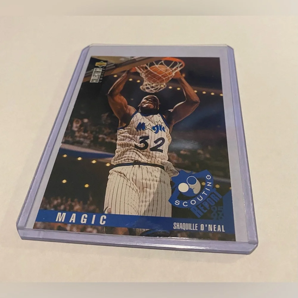 Shaquille O Neal 1995 Upper Deck Collectors Choice Basketball Card #339 Vintage